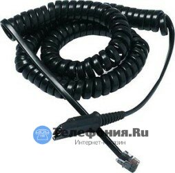 Витой шнур Plantronics U10P-S19 с QD для подключения гарнитур Н-серии к телефону (PL-U10P-S19)