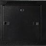 Шкаф настенный 19 дюймов 6U 600х350х368 мм стеклянная дверь, черный GYDERS GDR-66035B